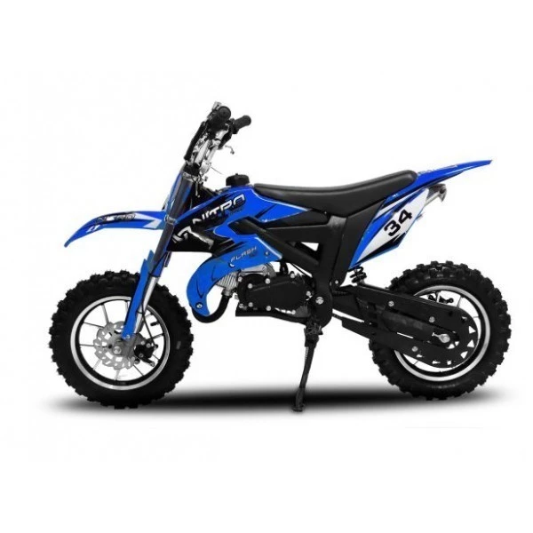 Mini moto cross enfant enduro 49cc Noir