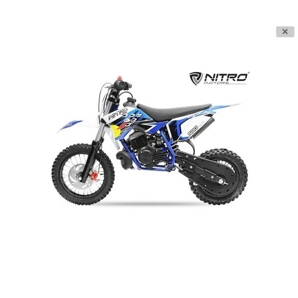  Nitro Motors - Mini moto cross NRG 50 cc, 10 pouces