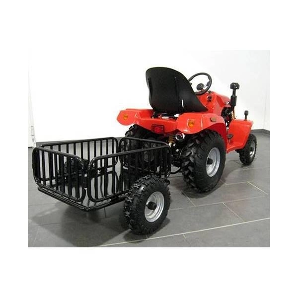 Quad enfant essence Tracteur agricole utilitaire 110cc avec remorque