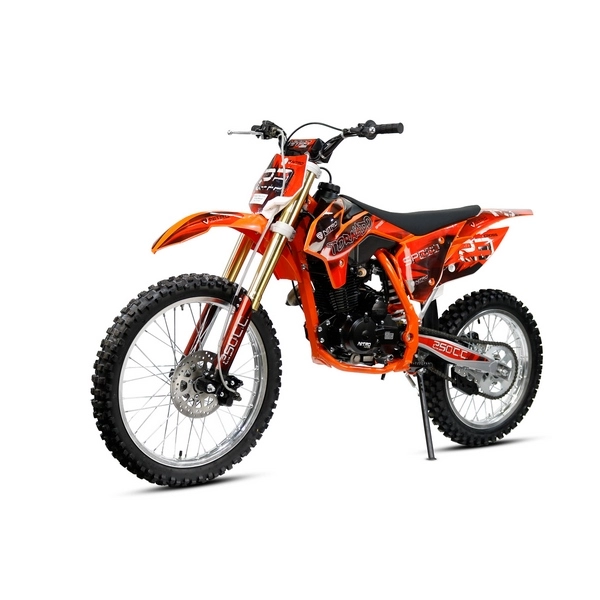 Dirt bike Nitro Tornado 250cc 21/18 pouces 5 vitesses manuelle