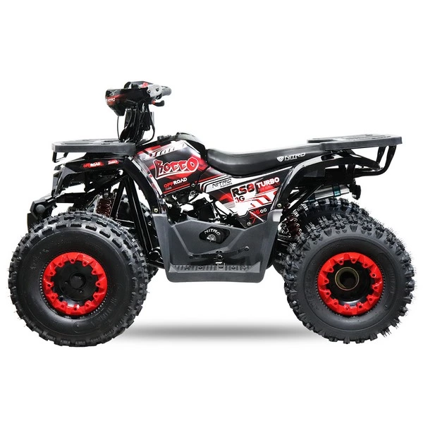 Quad ado et adulte essence Nitro Motors Rocco RS8-A V2 Quad 150cc Atv Platin Line