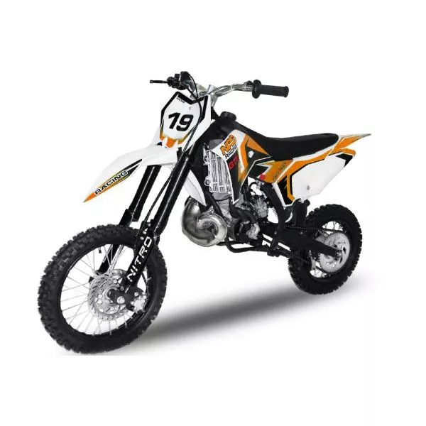 Dirt bike Nitro Motors NRG65 GTR 65cc refroidi par eau