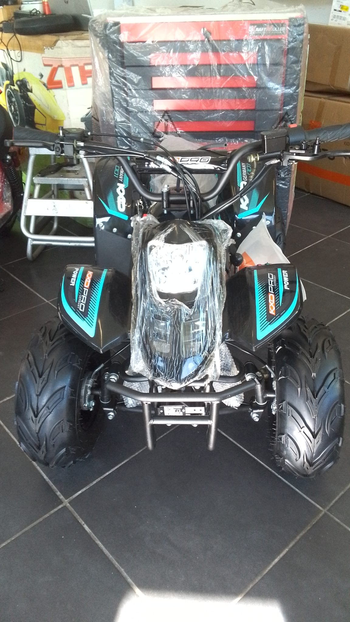 Bigfoot avec marche arrière